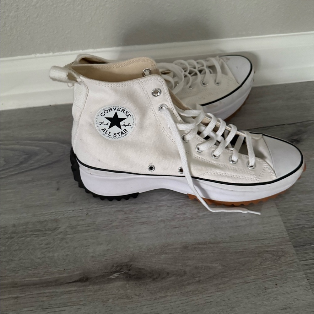 Converse All Star White High-Top Sneakers